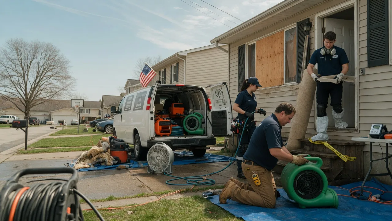 Water Damage Restoration in Morristown, TN near me